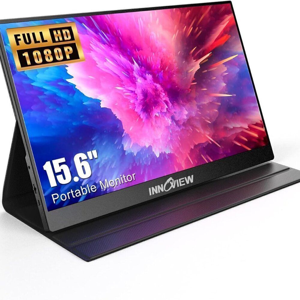 InnoView Portable Monitor 15.6 Inch External Monitor Screen- NEW